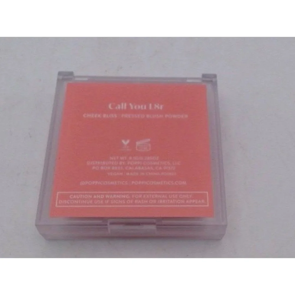 Poppi Cosmetics - Cheek Bliss, Pressed Powder Blush, Call You L8r, BNIB